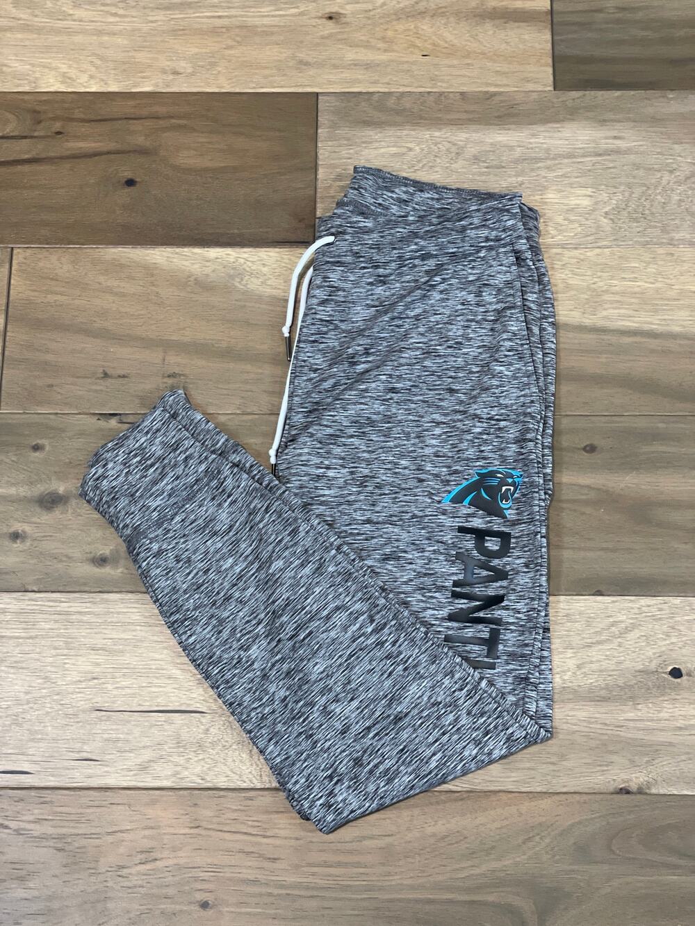 NFL Team Apparel Panthers Gray Athletic Sweatpants Womens Size M